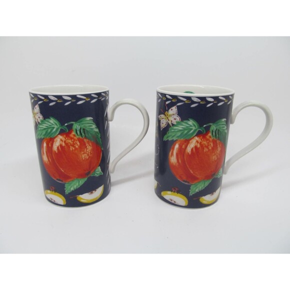 Dunoon Arles Chrissie Jenkins Mugs Fruit Bundle of 2 - Picture 1 of 16